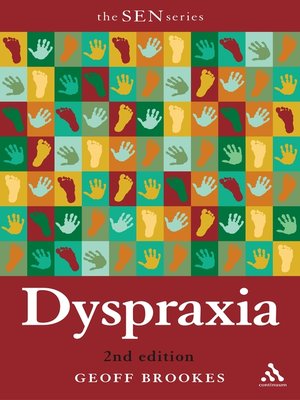 cover image of Dyspraxia